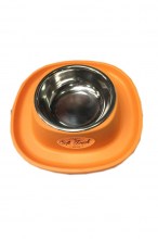 Пластиковое крепление миски Soft touch inox - small 0.25 л.